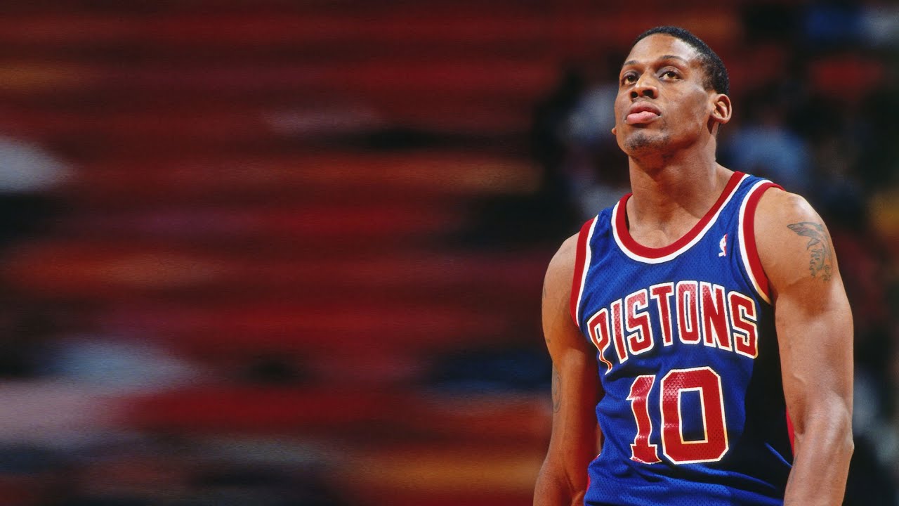 Dennis Rodman Top 10 Plays as a Piston