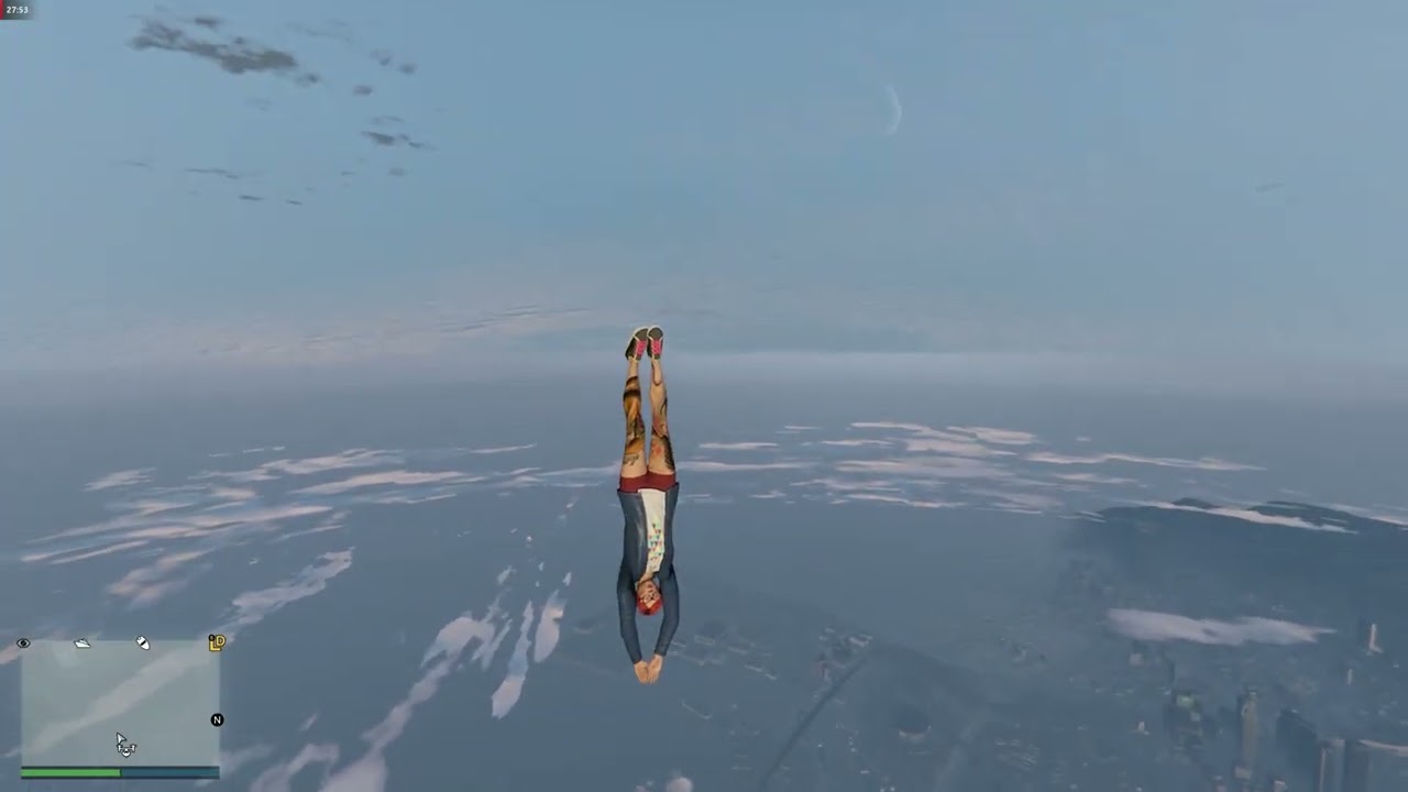 Recreating @fredthecoolman's Longest Dive in GTA Online in 2025 (Solo method)