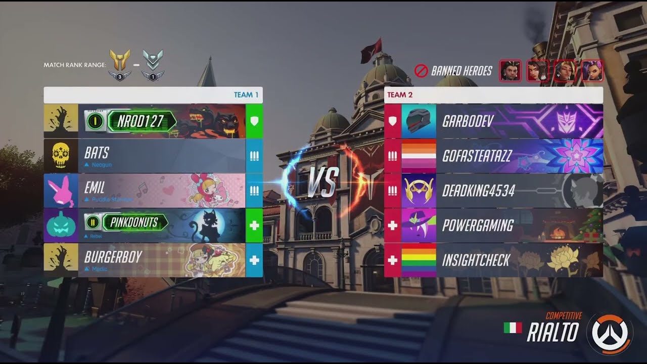 Overwatch 2: Ranked Gameplay
