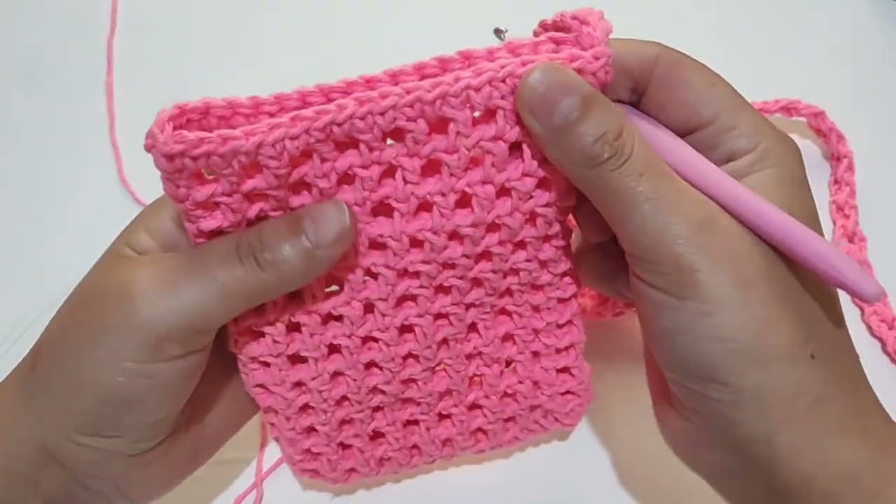 BOLSINHA DE CROCHÊ LINDA PARA CELULAR tô viciada nelas