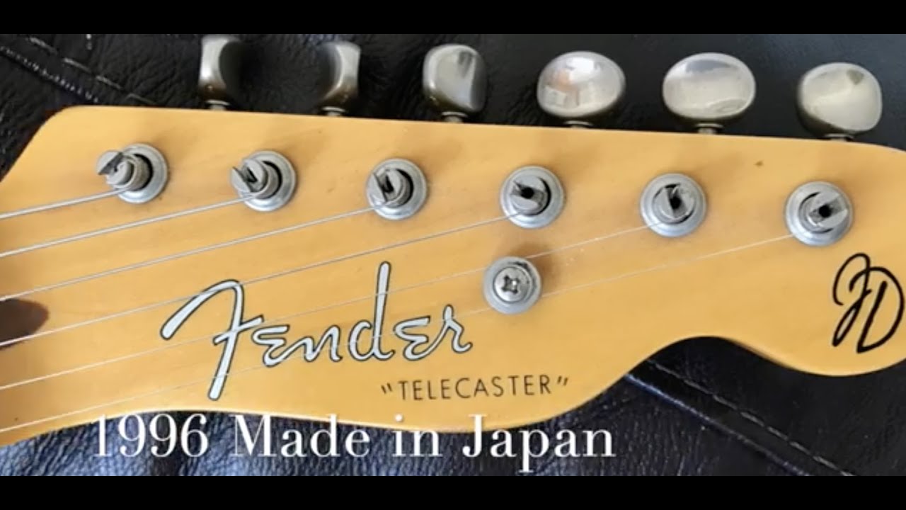 Fender JD Telecaster (Japan '96): Pt.1 (Guitar talk..)