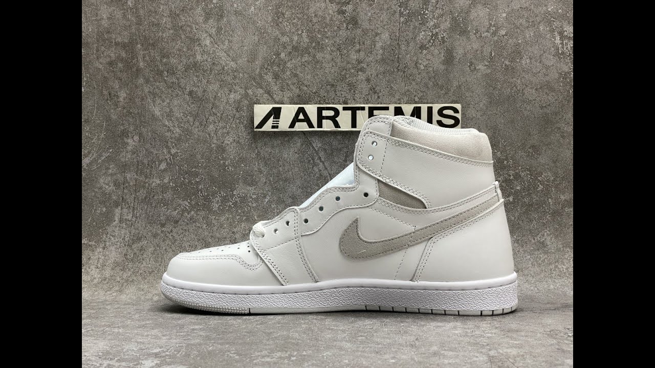 Air Jordan 1 Retro High 85 Neutral Grey REAL VS FAKE
