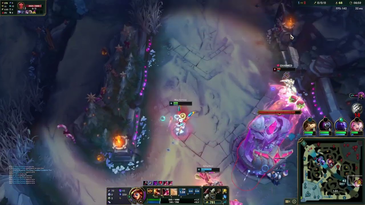 MF with Seraphine vs Cait + Morg
