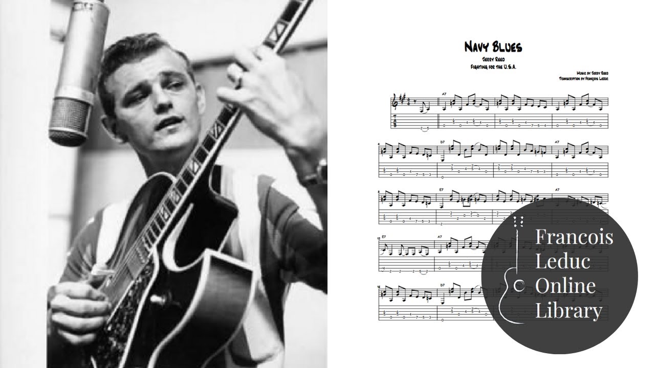 Navy Blues - Jerry Reed (Transcription)