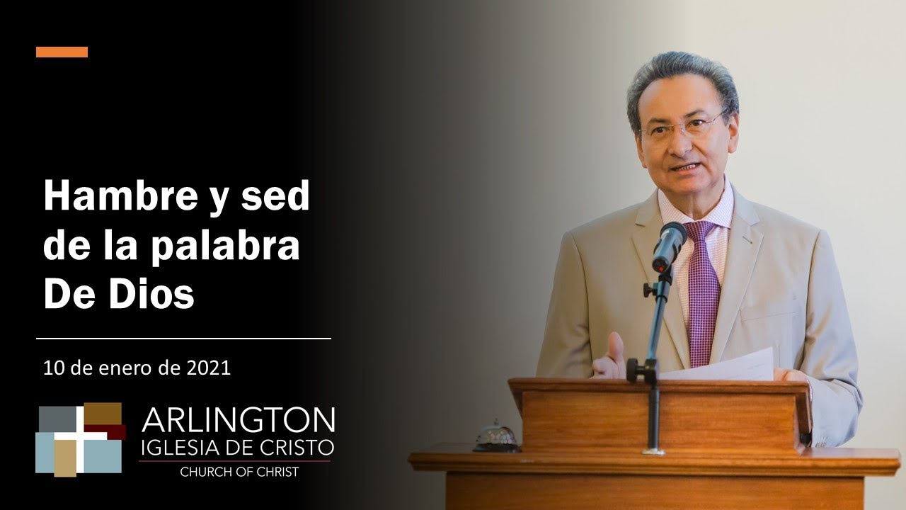 Hambre y sed de la palabra De Dios