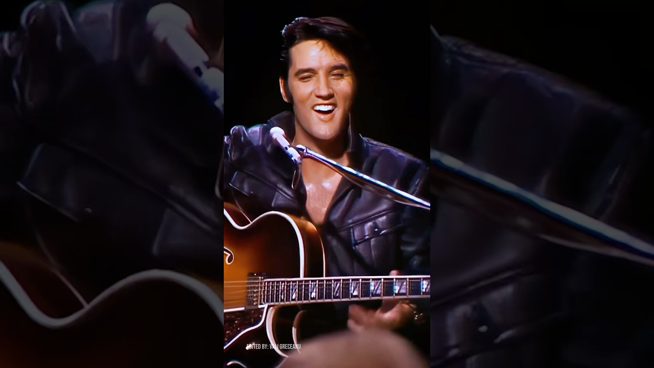 Elvis with his great smile 😎🎸 #elvis