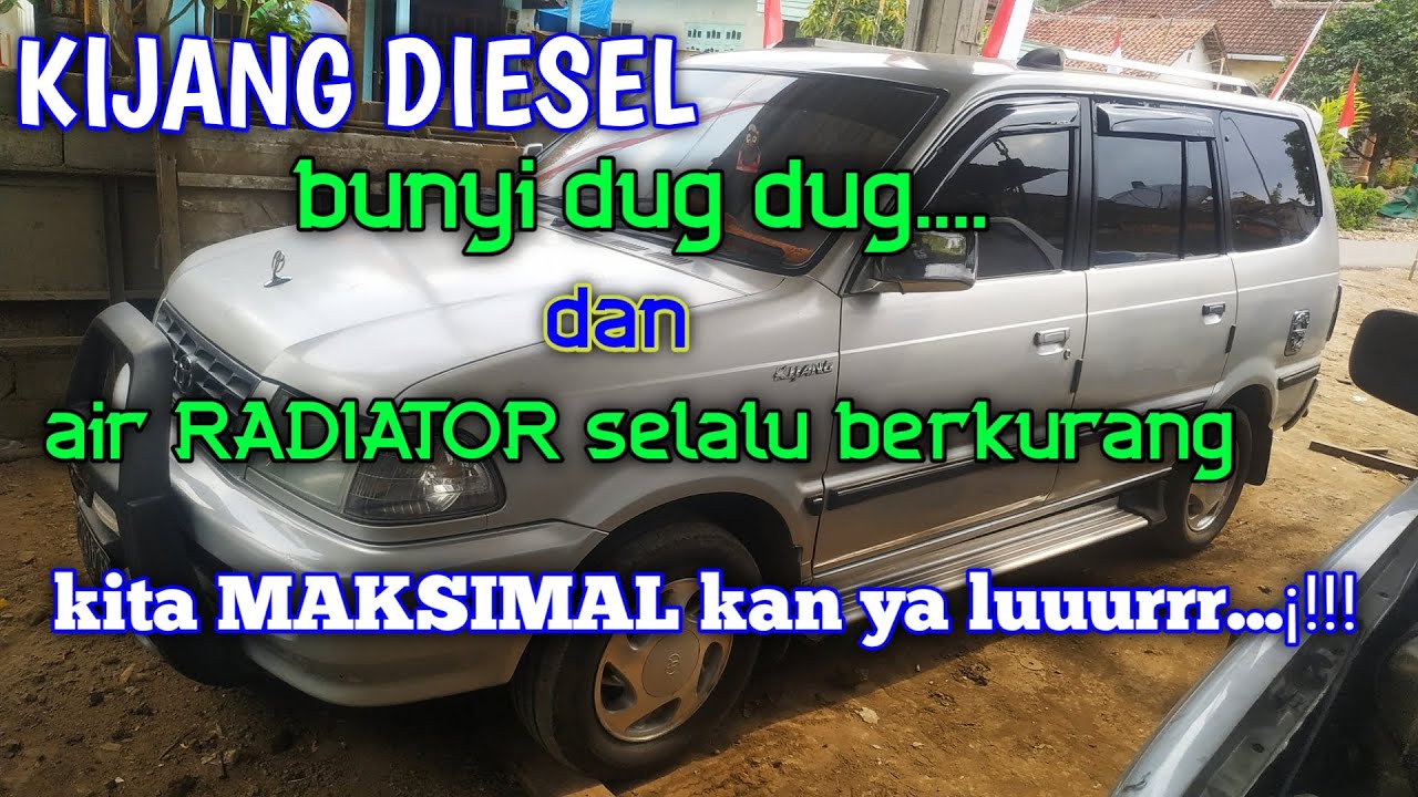 Penyebab suara dug dug di kijang diesel Lgx