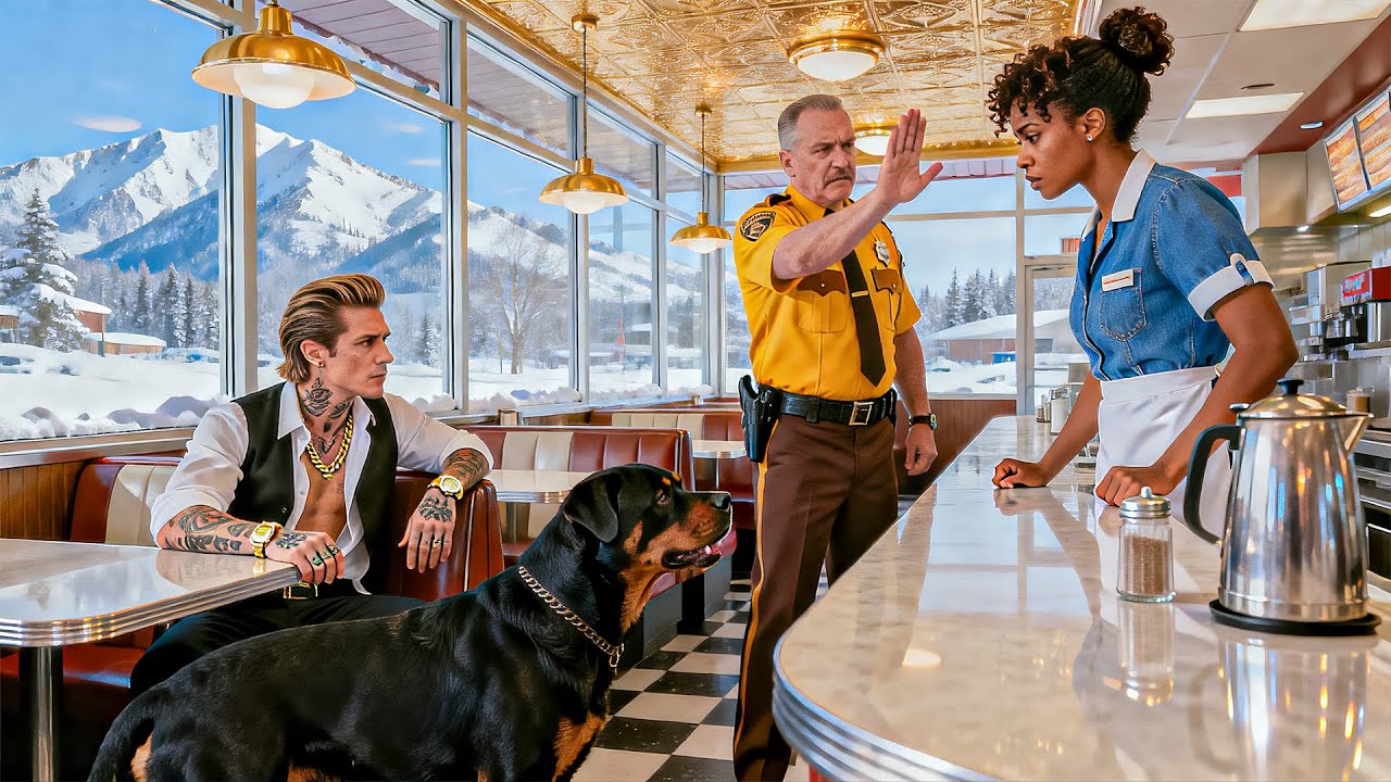 Corrupt Sheriff Slaps Poor Diner Waitress — Unaware A Mafia Boss Is Watching