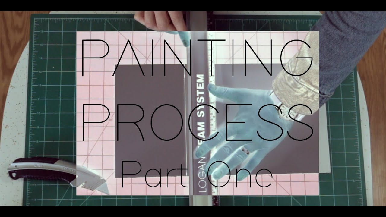 Painting Process Part 1: Prepping Aluminum Panel
