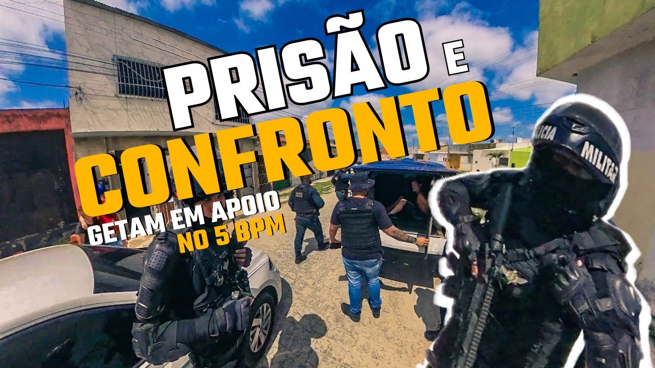 Getam em ação, Prisão e confronto, GETAM em apoio as equipes da RP e  5 BPM