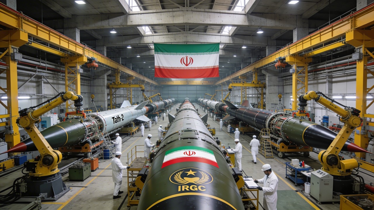 🚀 Inside Iran's Secret Fatah-2 Factory: Building the Deadliest Hypersonic Weapon