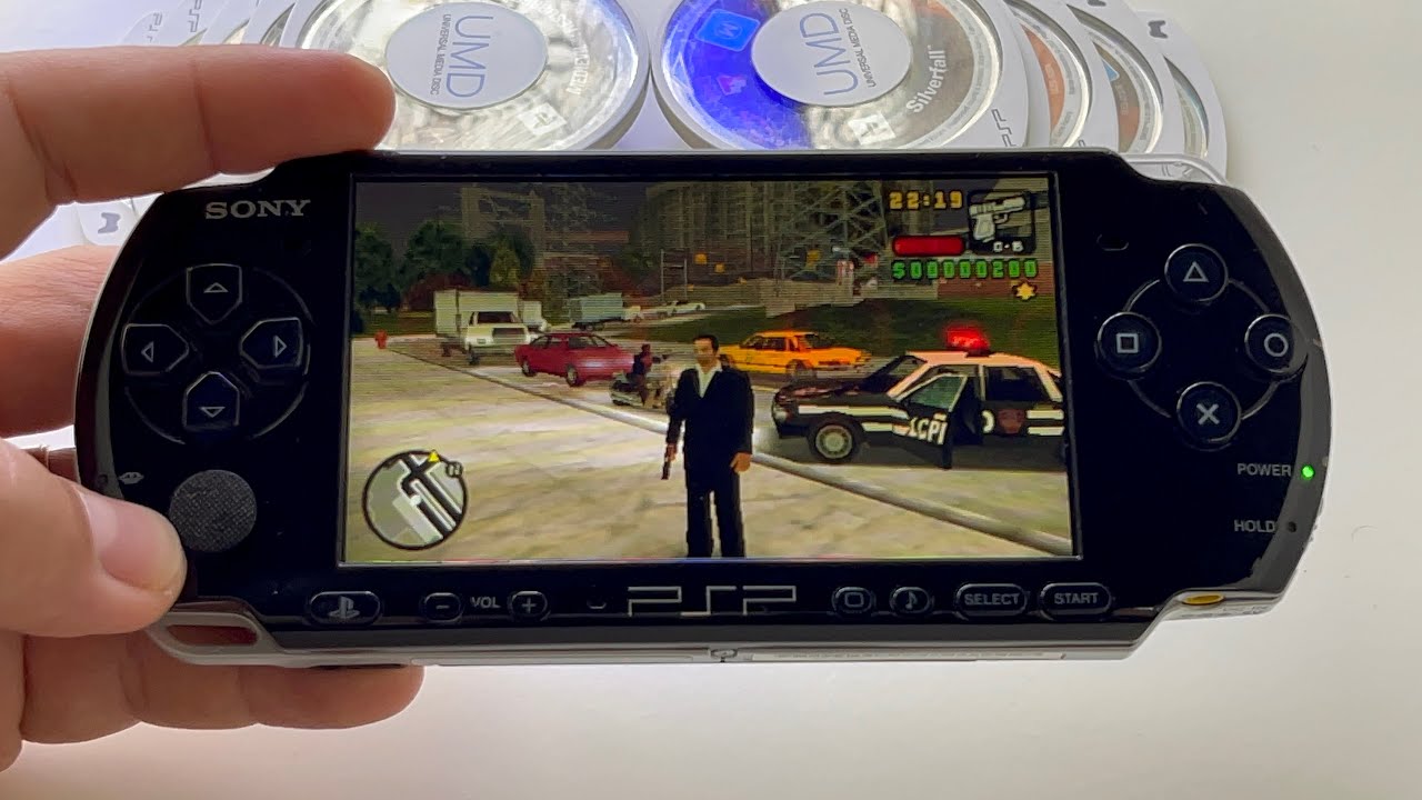GTA Grand Theft Auto - Liberty City Stories (1) | PSP 3000 handheld gameplay
