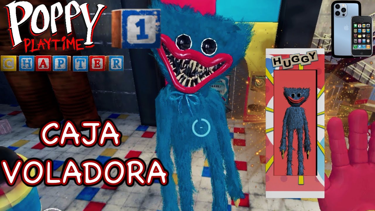 LA SÚPER CAJA QUE TE HACE VOLAR POR LOS AIRES | POPPY PLAYTIME CHAPTER 1 MÓVILES