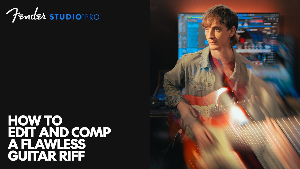 How to Edit and Comp a Flawless Guitar Riff | Fender Studio