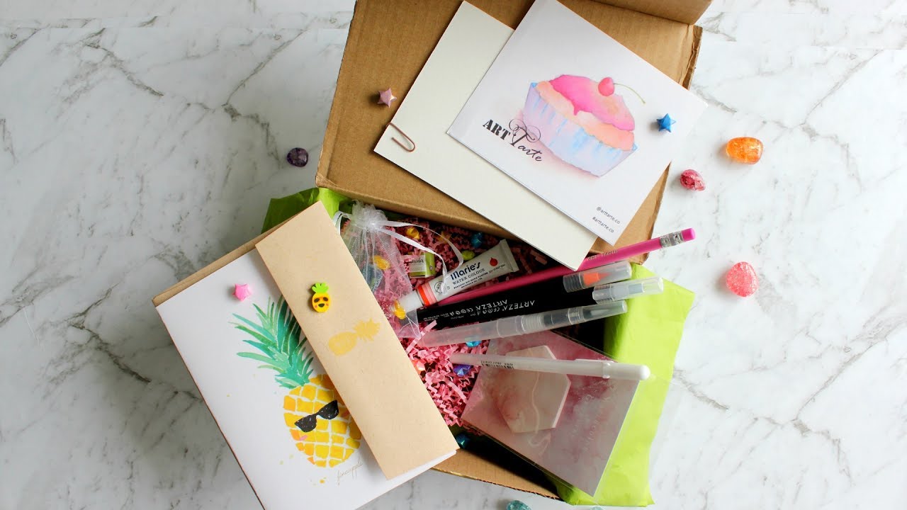 Art Subscription Box from ArtTarte | JUNE BOX |
