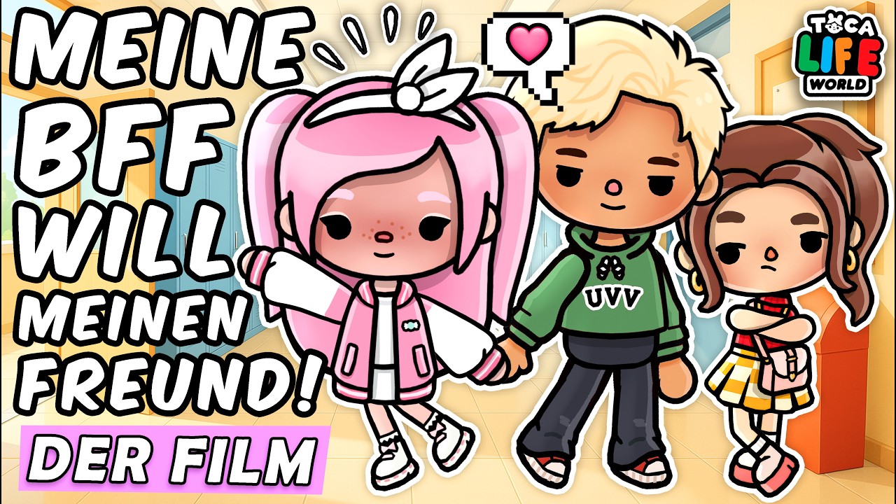 SIE WAR MEINE BFF🫶🏻  JETZT IST SIE MEINE FEINDIN 💔 😈 SPANNENDE #TOCABOCA STORY DEUTSCH DER FILM