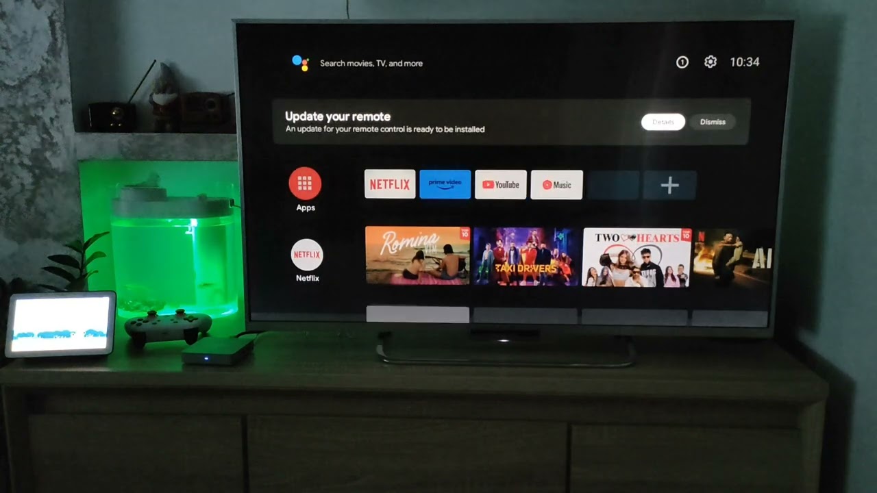 Homatics Box R HD with Android TV 11 and Voice Remote Control - The Very First Run #homatics