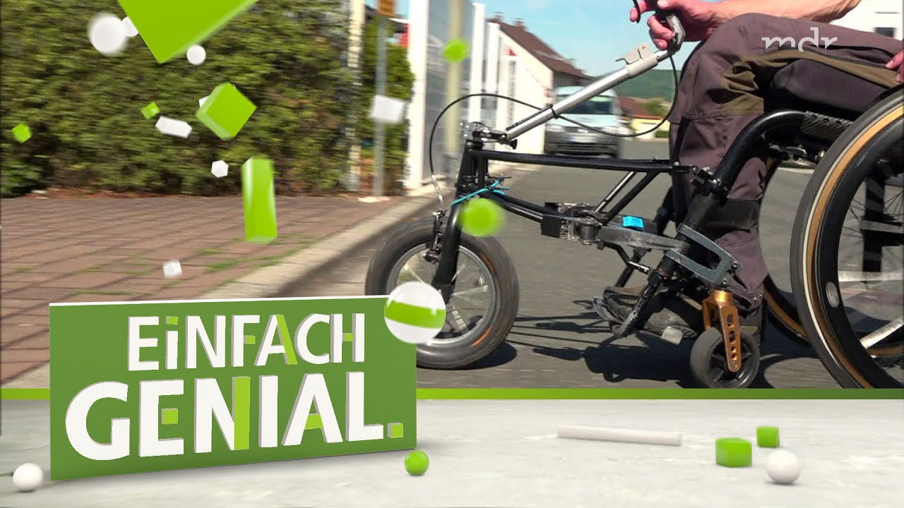 EXTRA-RAD für mehr Mobilität im Rollstuhl | Einfach genial | MDR