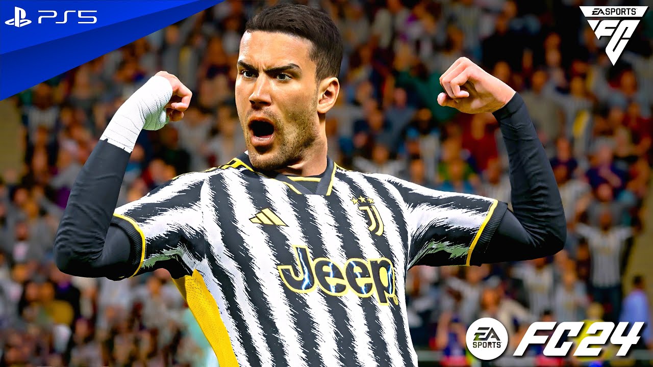 FC 24 - Juventus vs. Milan - Champions League 2024 Final Match at Wembley | PS5™ [4K60]