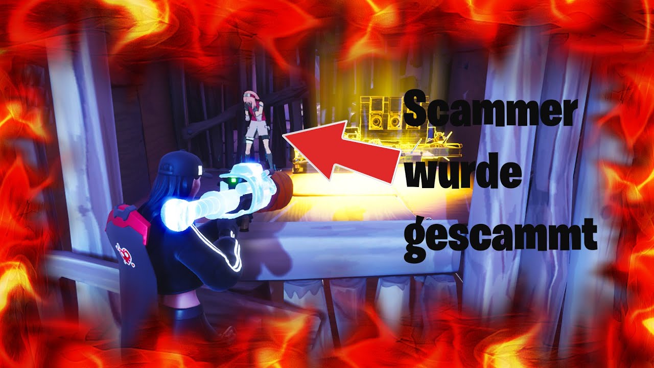Unglaublich dummer Scammer verliert alles. Scammer wurde gescammt  in Fortnite RDW