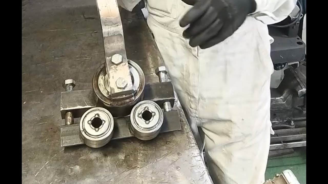 DIY SPECIAL TOOLS BENDER FOR FLAT BAR AND ROUND BAR 💯👌.