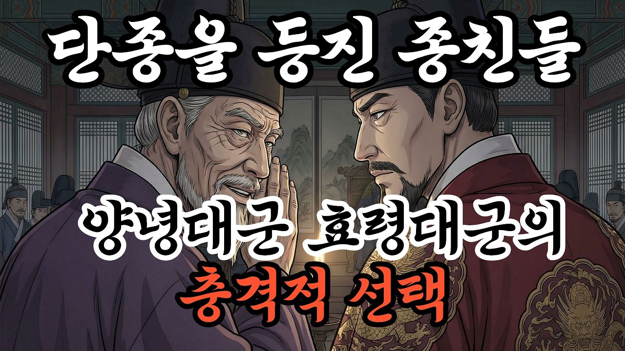 [반만년한국사] 단종을 버린 왕실 어른들의 진실, 세종의 형제들과 아들들은 왜 단종을 외면했을까? #단종 #세종대왕 #계유정난 #양녕대군 #효령대군 #사육신 #조선왕조실록 #한국사