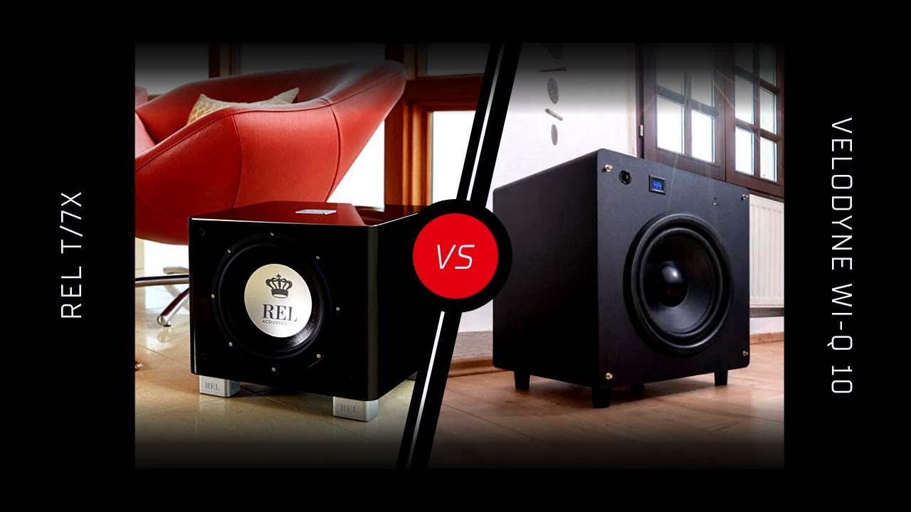 Velodyne Wi-Q 10 vs REL T/7x - por&oacute;wnanie dw&oacute;ch modeli wiodących marek subwoofer&oacute;w
