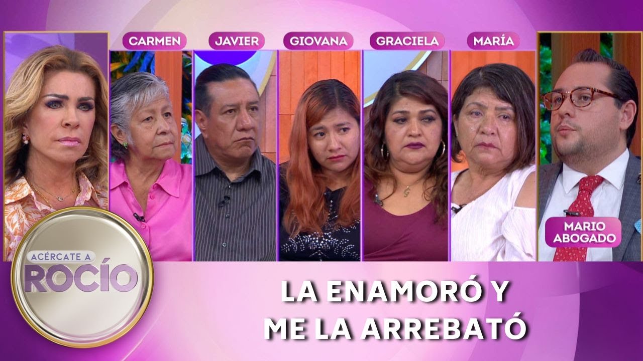 La enamoró y me la arrebató. | Programa del 8 de mayo del 2023 | Acércate a Rocío