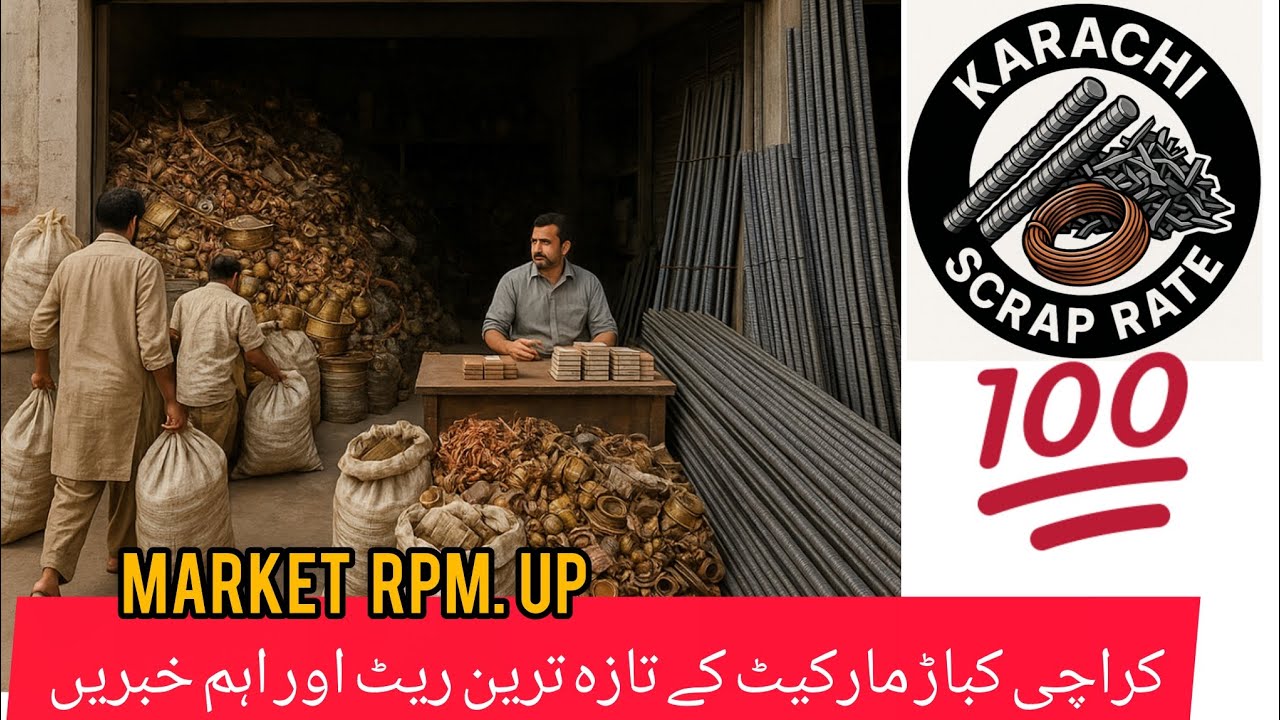 Karachi scrap rate 9/7/25