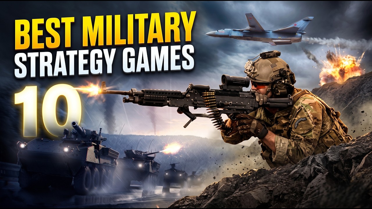 10 Best Military Strategy Games 2026