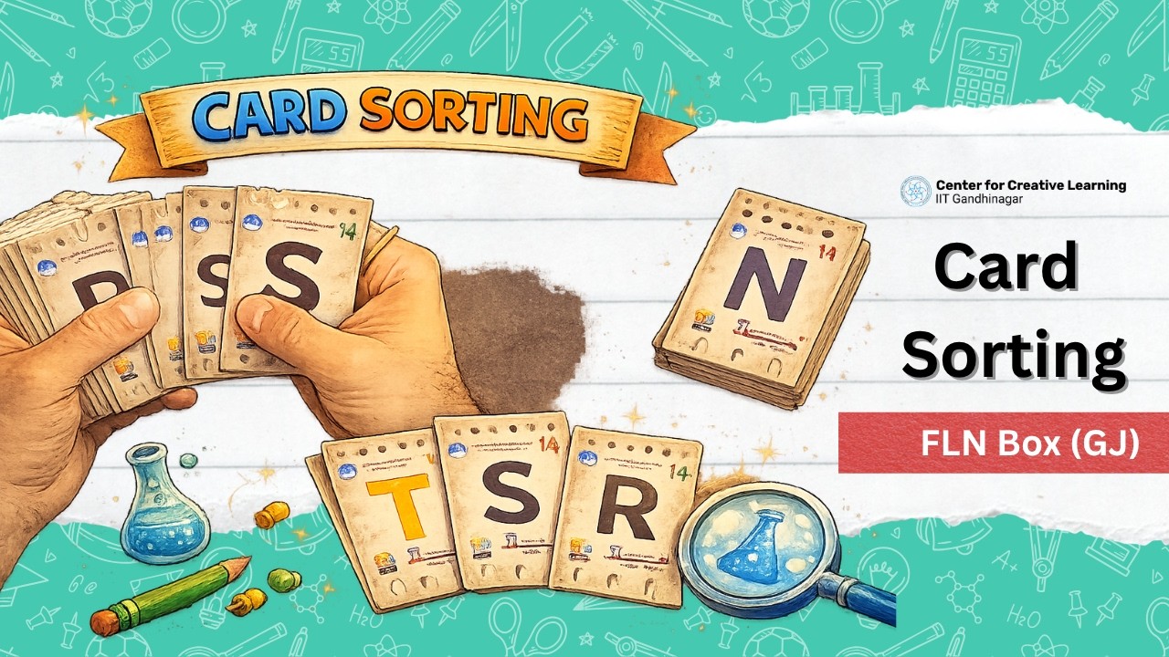 Card Sorting | કાર્ડ સોર્ટિંગ | FLN Box (GJ)