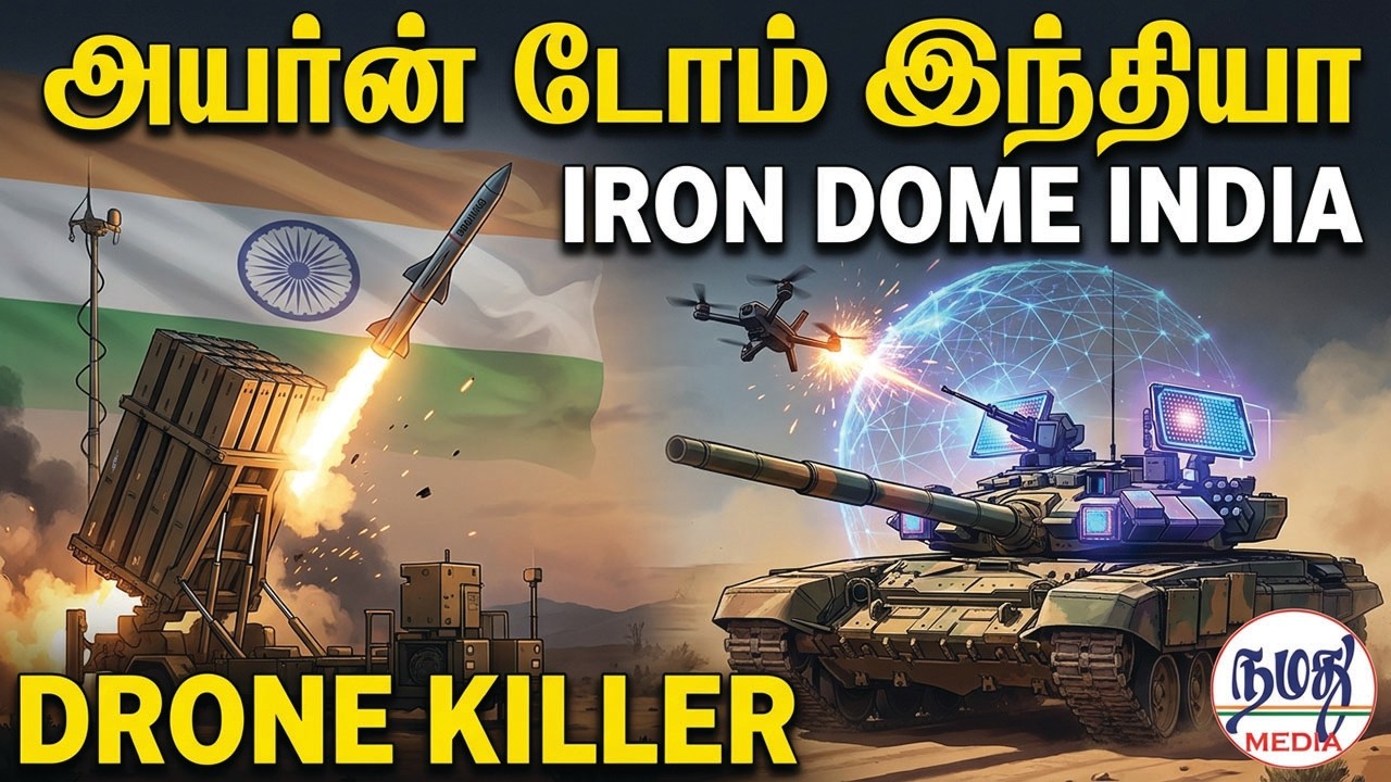 🇮🇳இந்தியாவுக்கு வரும் இஸ்ரேலின் 🚀அயர்ன் டோம் ரகசியம்! | Namathu Media