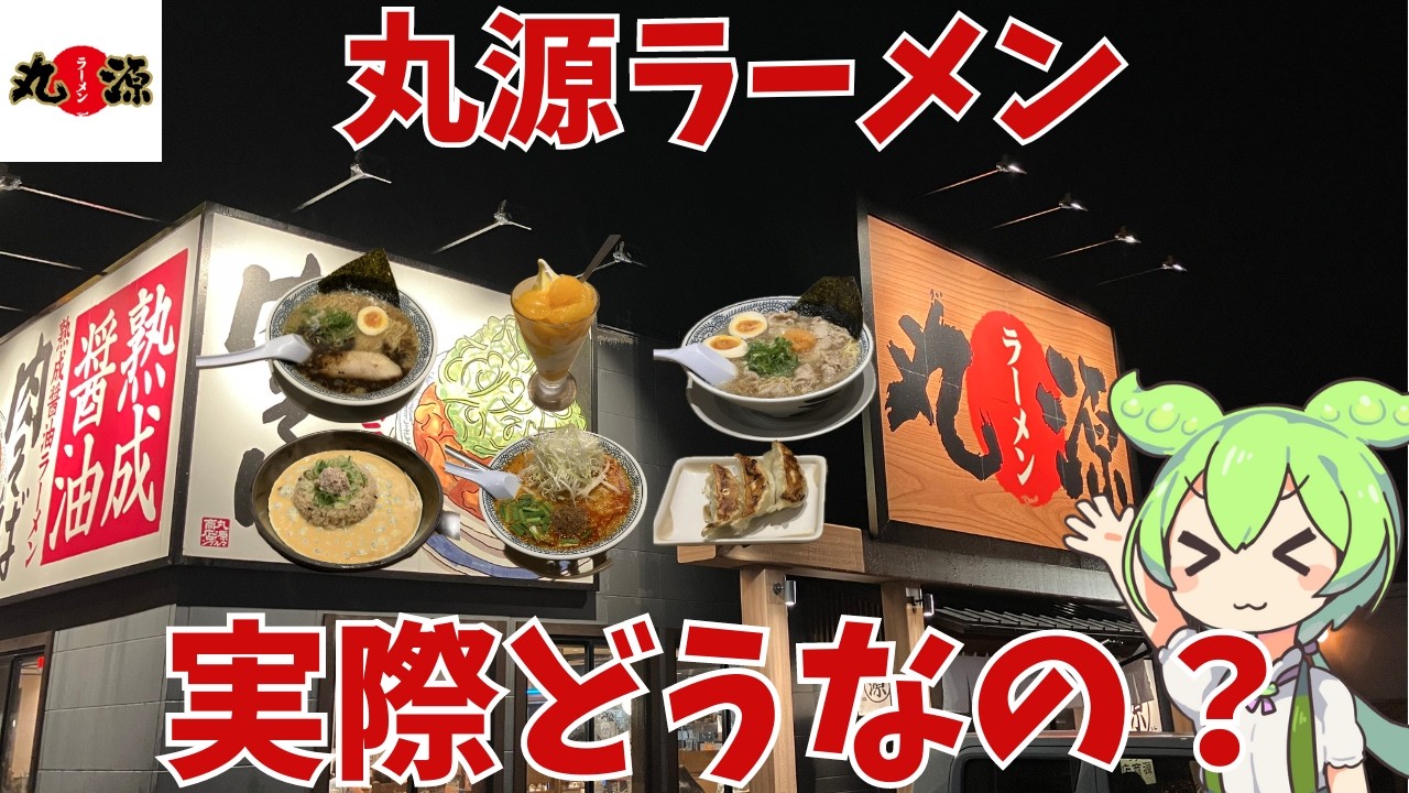 【丸源ラーメン】丸源ラーメンって実際どうなの？味は？居心地は？実際に行って確かめてきたのだ！