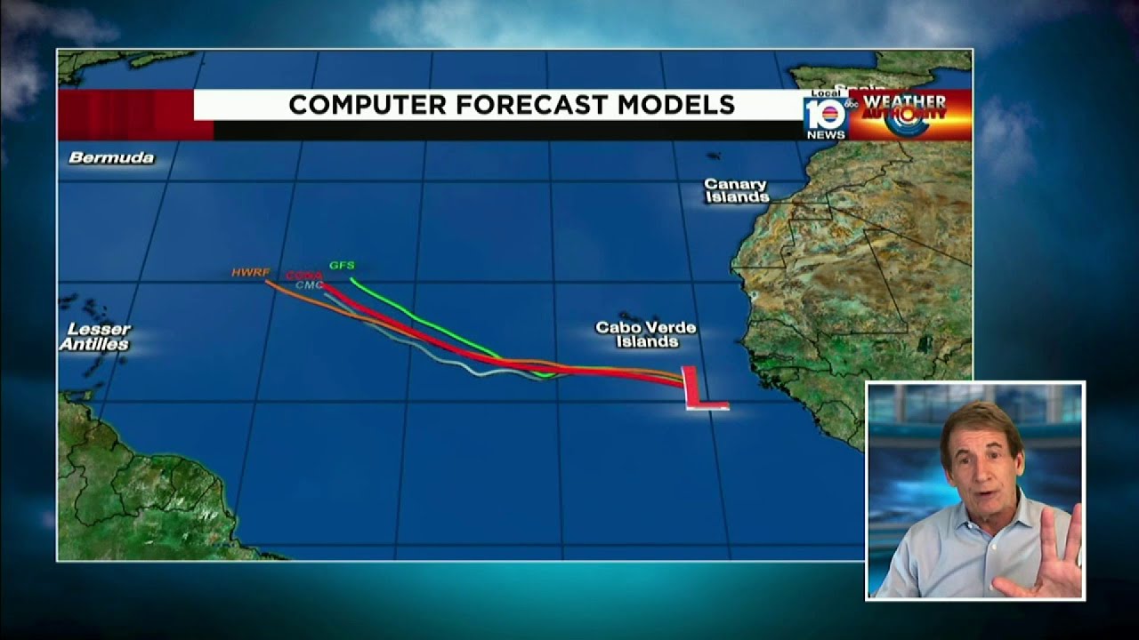 New tropical depression forms, see where it's tracking