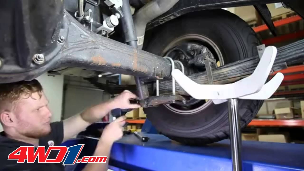 LANDCRUISER 76/78/79 SERIES SUSPENSION AIRBAGS - HOW TO FIT