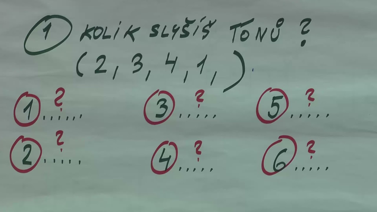 4. ročník - hudební hádanky