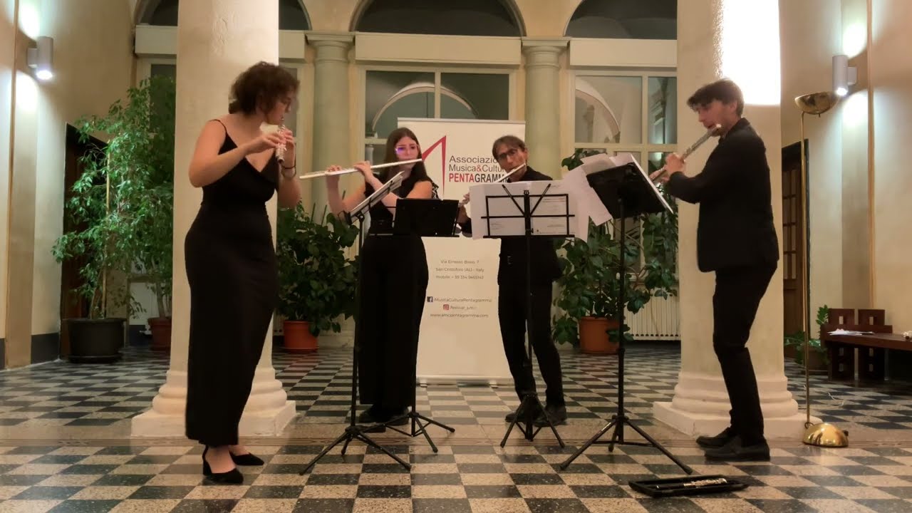 G. Rossini: Tarantella - Inedito Flute Quartet