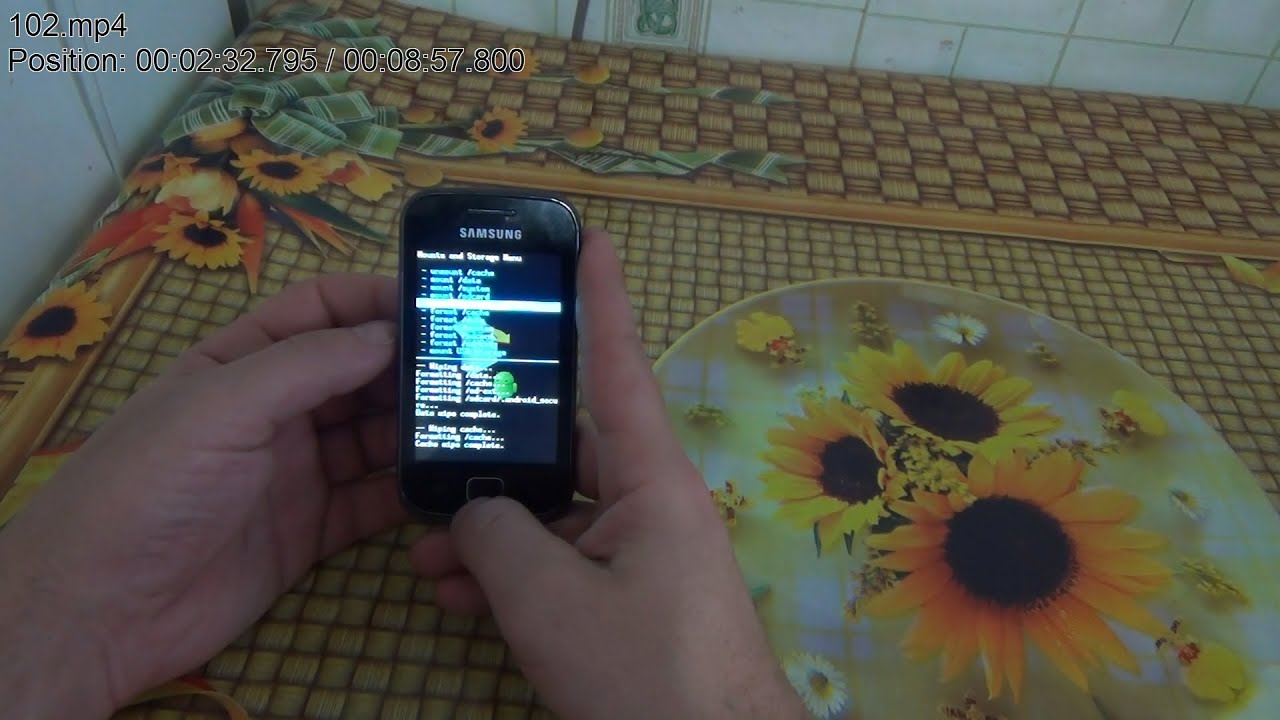 прошивка андроид 4.0.4 на SAMSUNG  GT-S5660