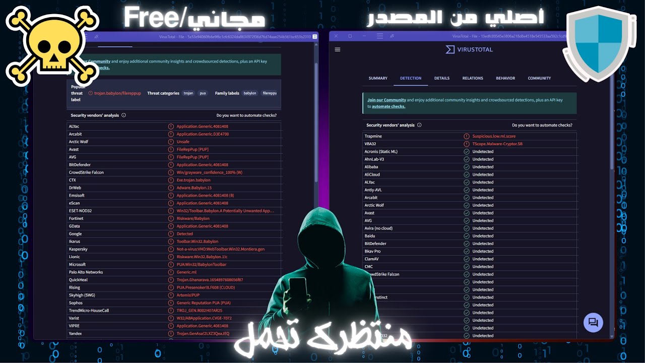 لاتكن الضحية الفرق بين البرنامج الأصلي والملغم وكيف تكتشف التروجان بنفسك