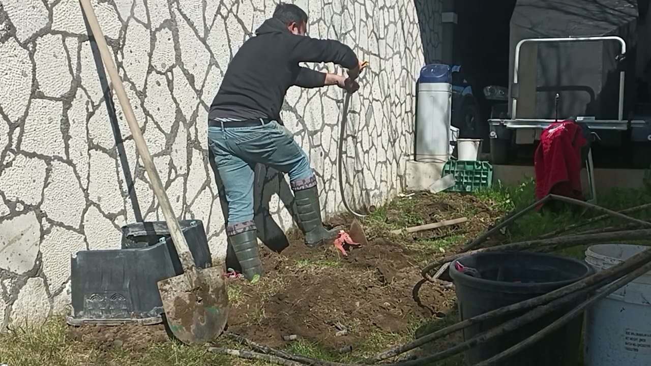 Relocation of irrigation valve center
