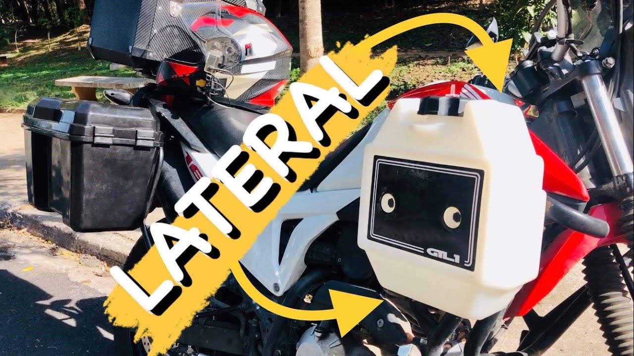 Instalação do Tanque Auxiliar Frontal de 5,25 Litros da @GilimotoDesigns - com @FlavioPeloMundoo
