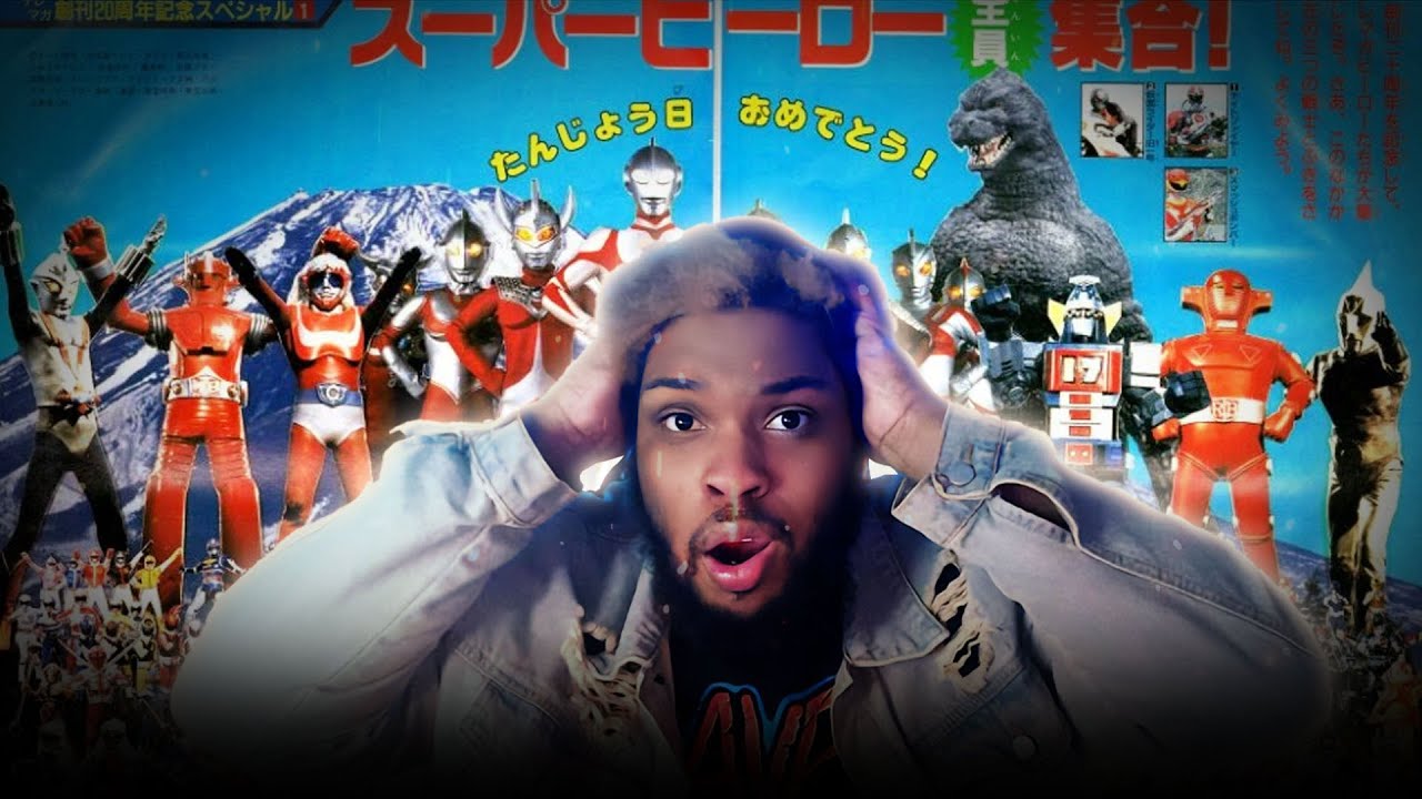 I am Reacting to ALL the Tokusatsu (Patreon)