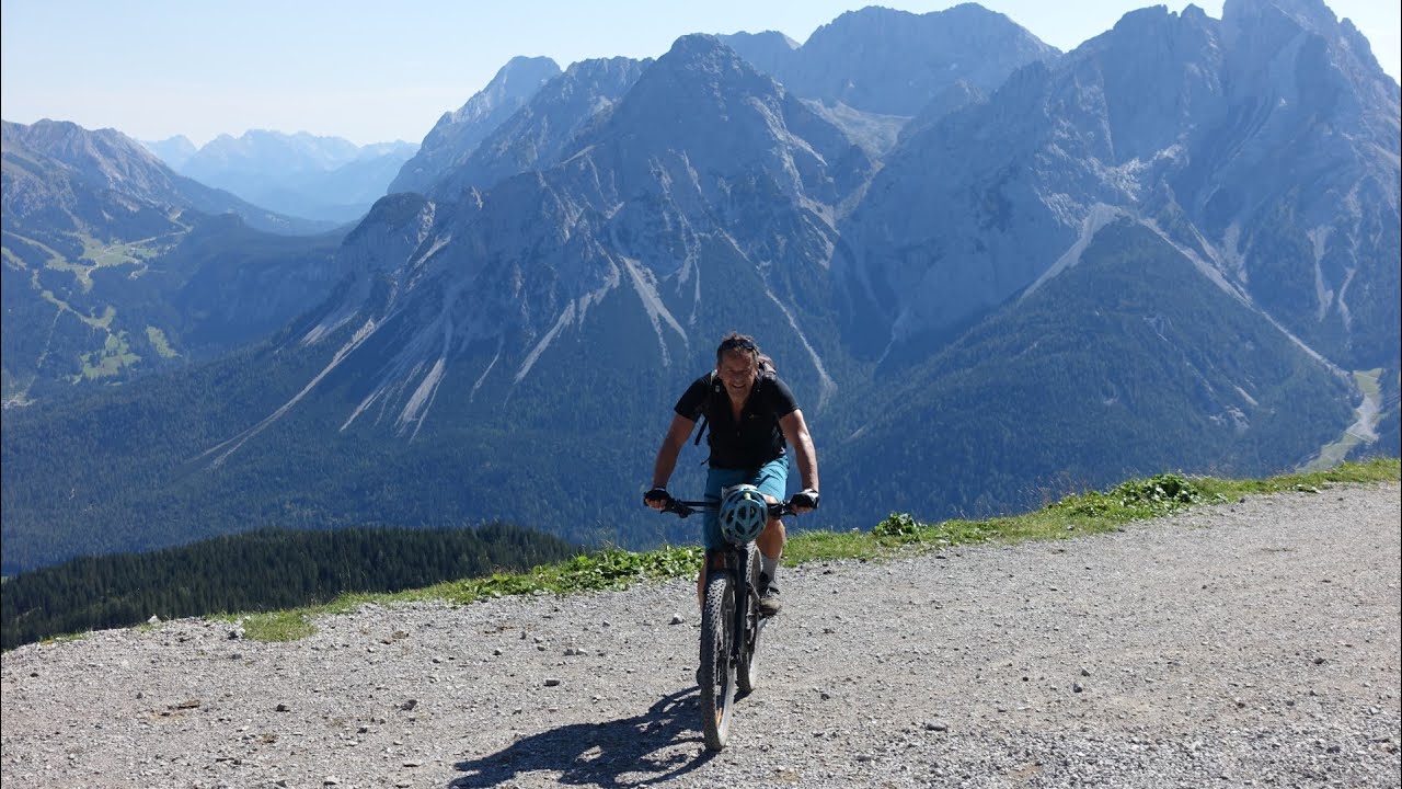 Der Blindseetrail -Mountainbiken extrem schee