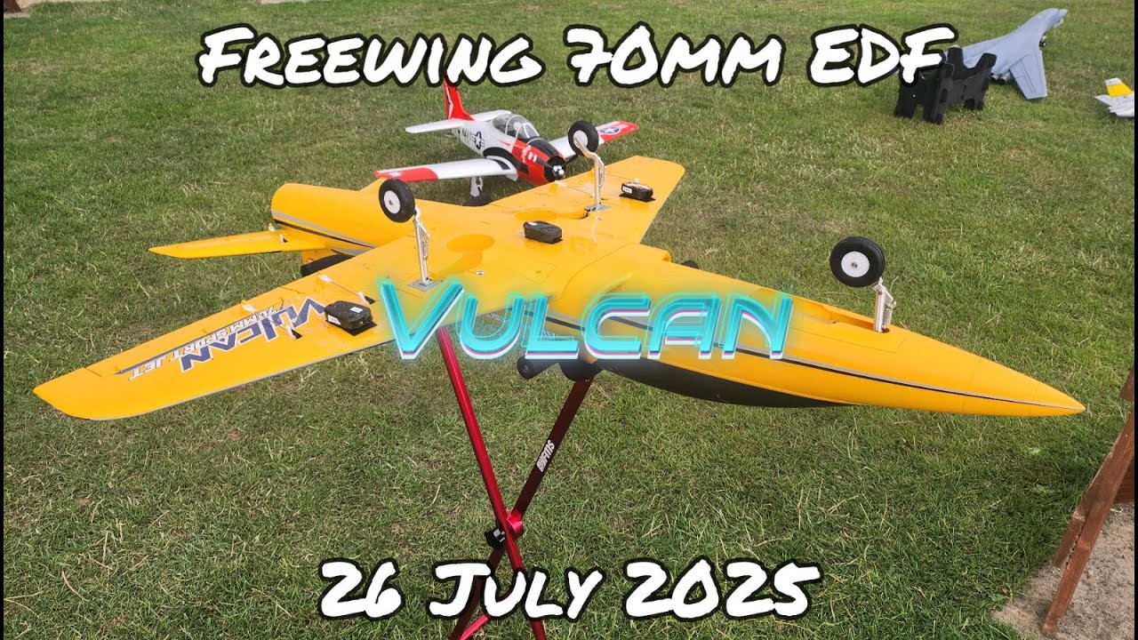FT Flying Session 9/2025 - Freewing 70mm EDF - Vulcan
