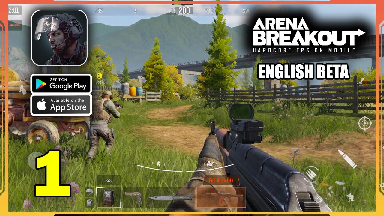 Arena Breakout English BETA Gameplay (Android, iOS) - Part 1