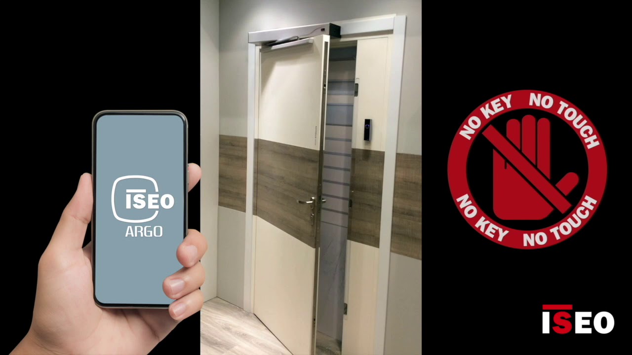 No touch opening solutions by ISEO