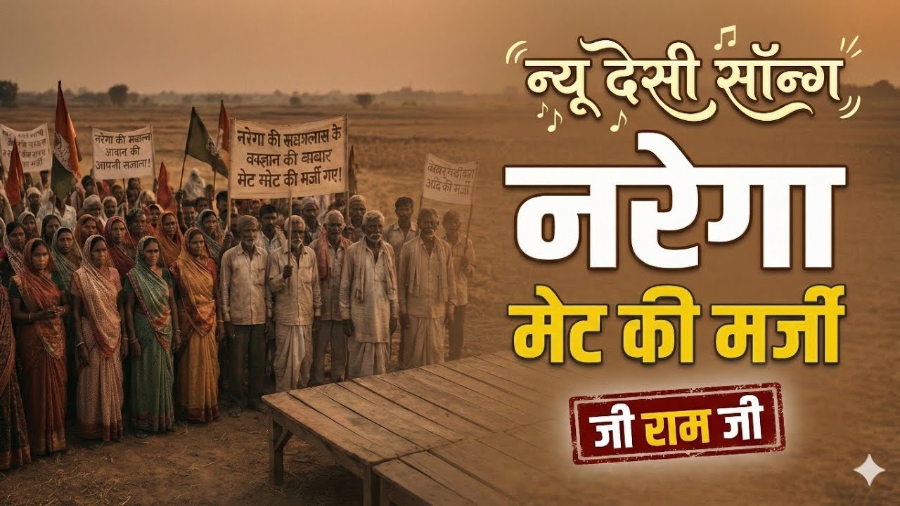 NREGA | Met Ki Marzi | Ji Ram Ji | New Desi Protest Song #inshot2026 #manrega