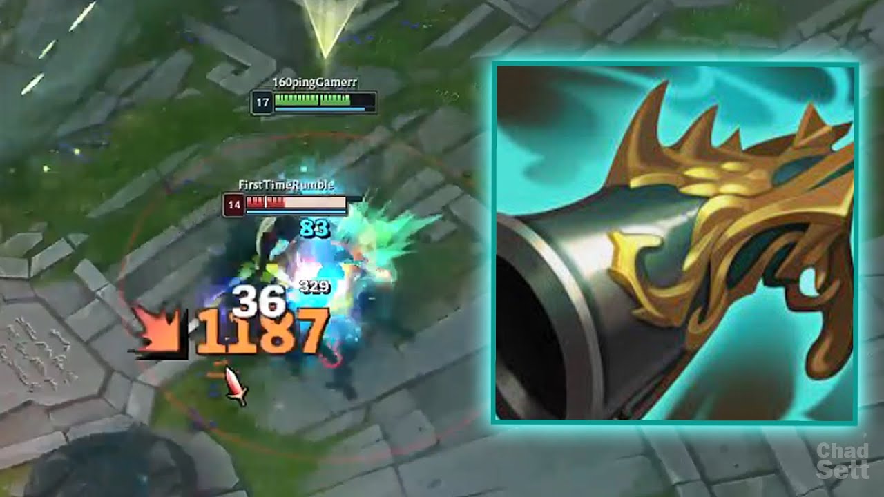 This Full AD Nasus just 1v9