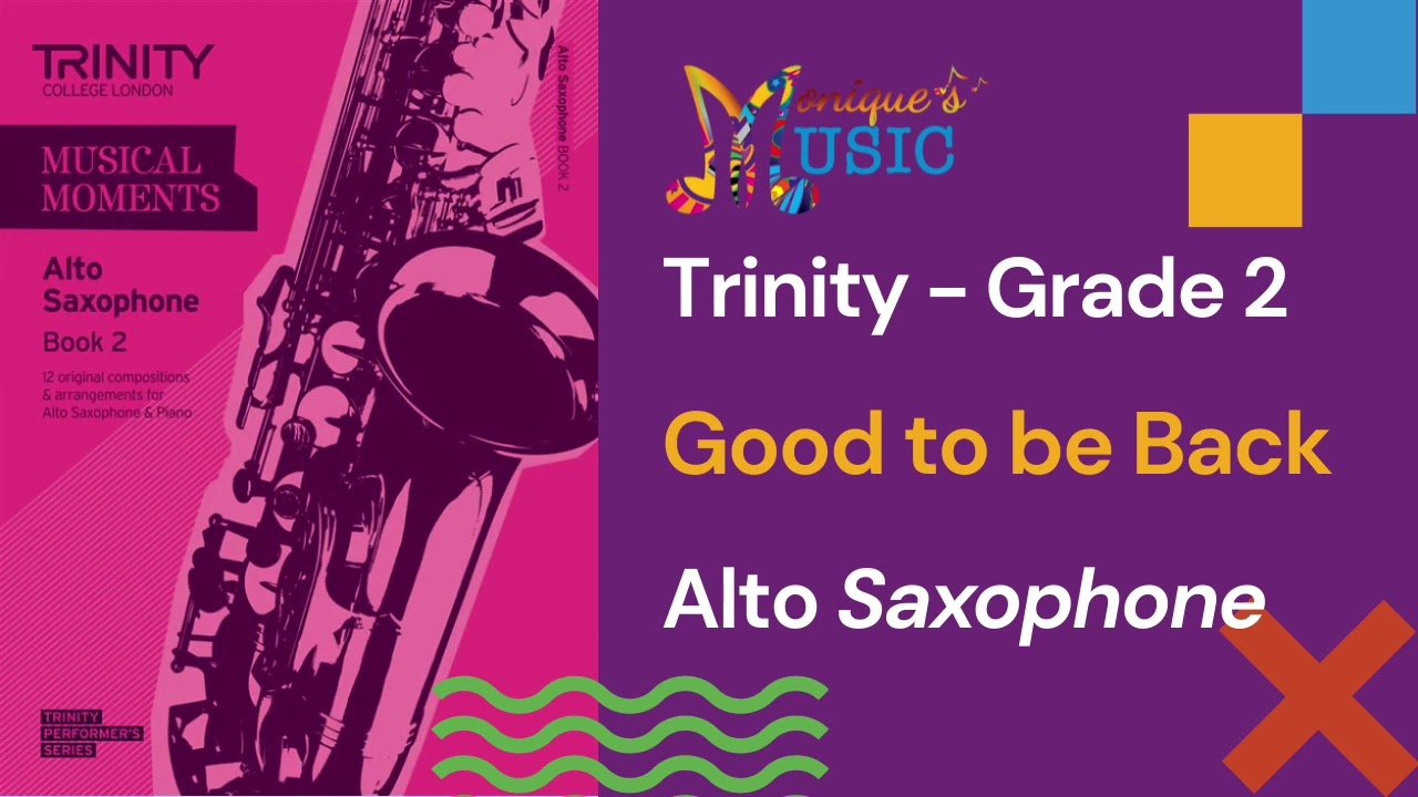 Good To Be Back @80bpm - Trinity - Alto - Gr2