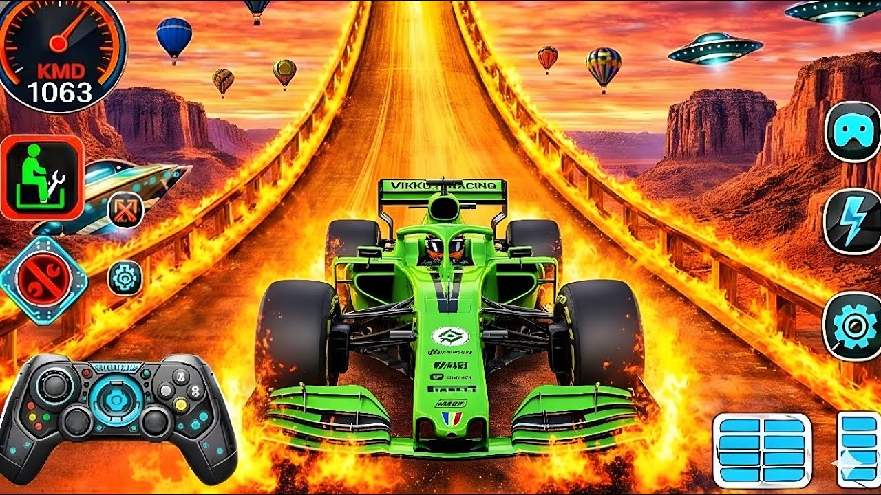 Formula Impossible Mega Ramp Car Racing Game 3D 🔥 &ndash; Android Gameplay 